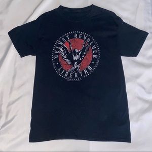 Velvet Revolver Libertad Album T-Shirt Size Small. No Tag 2016 VR Merch